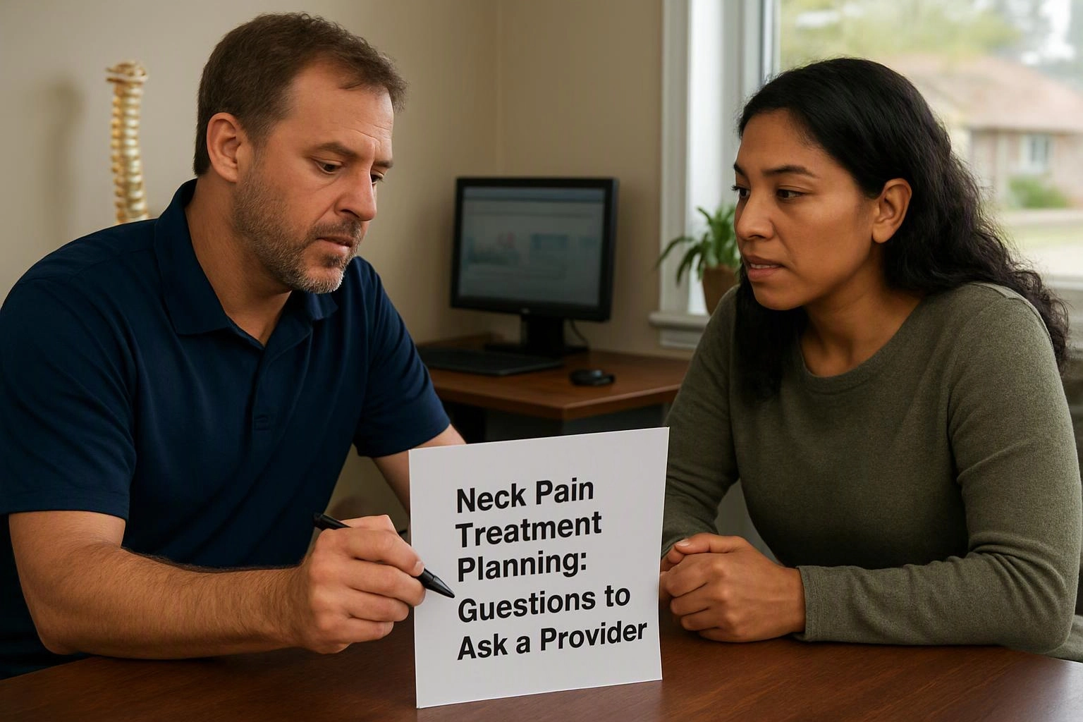 Neck Pain Treatment Planning: Questions to Ask a Provider