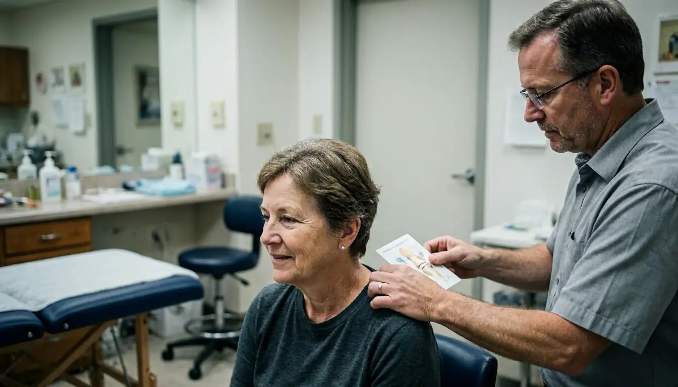 How Adjustment applies to Chiropractor services in Hermitage, United States—practical illustration