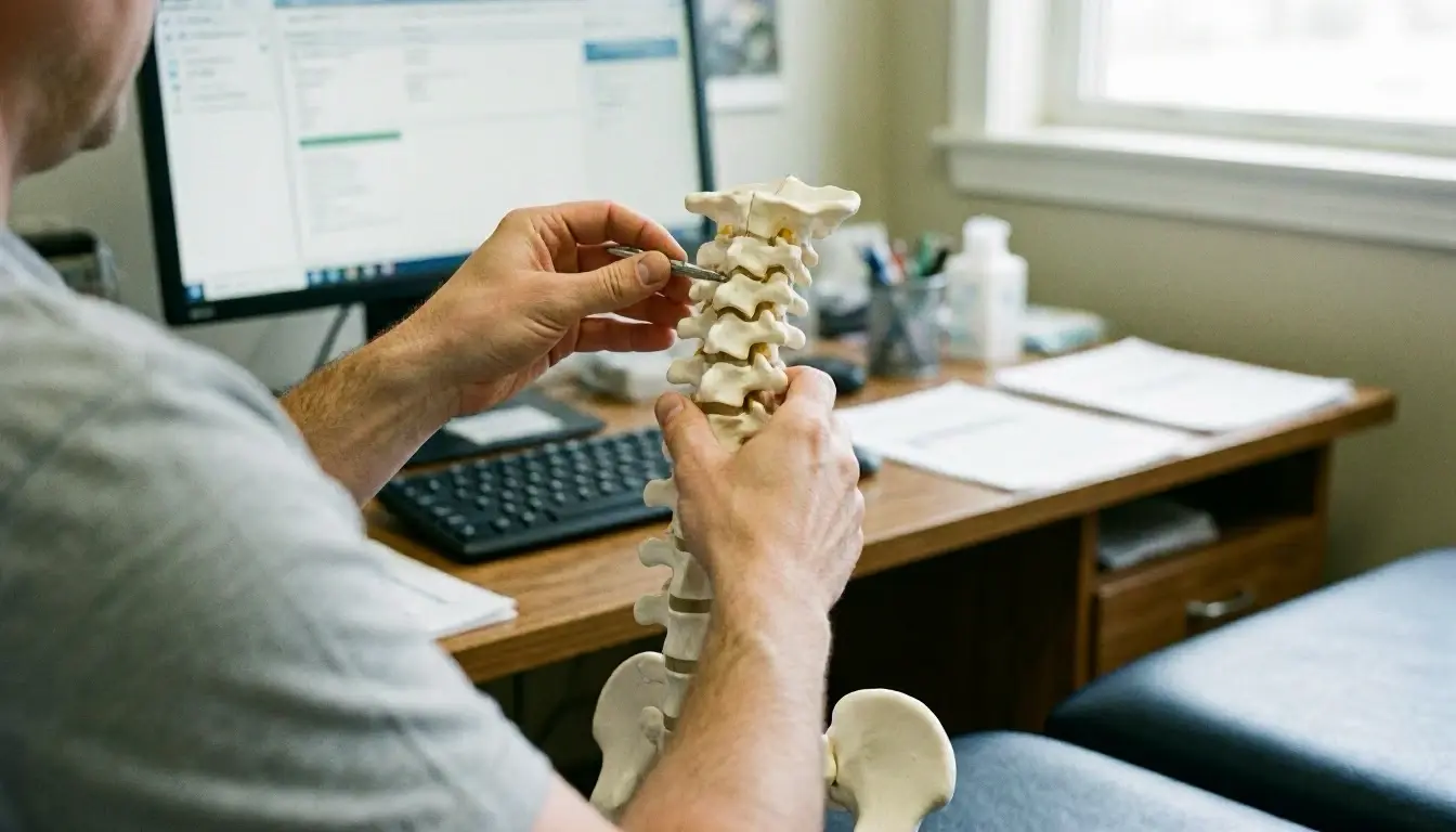 How Cervical spine applies to Chiropractor services in Hermitage, United States—practical illustration