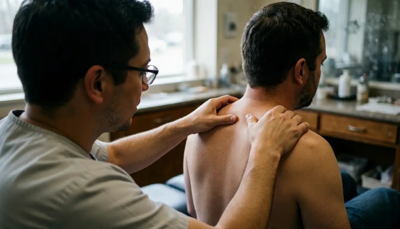 How Chiropractic Adjustment applies to Chiropractor services in Hermitage, United States—practical illustration