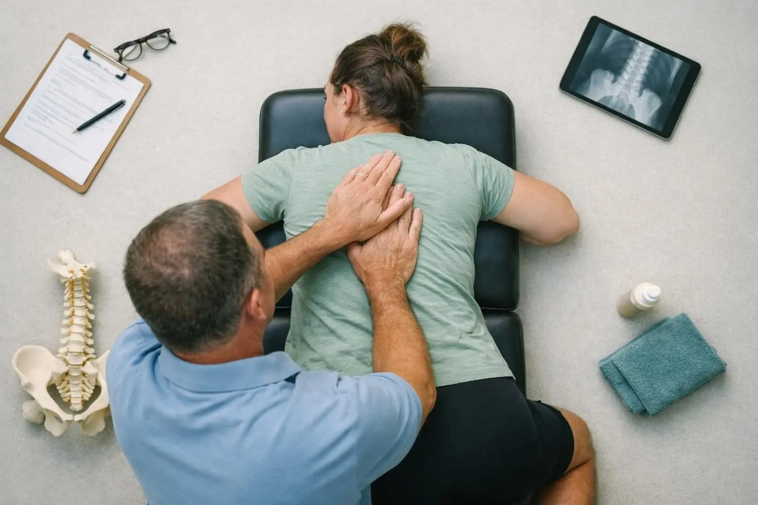 How Diversified technique applies to Chiropractor services in Hermitage, United States—practical illustration