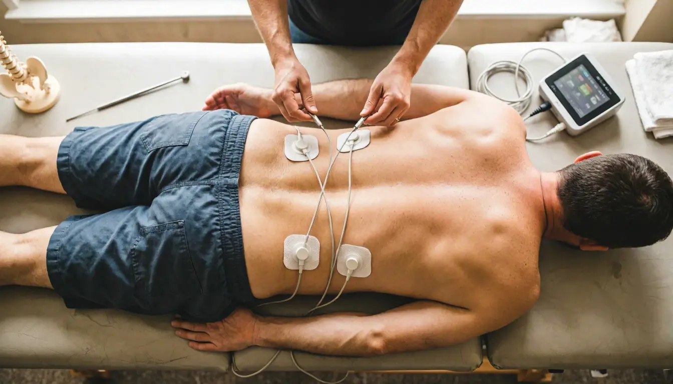 Electrical Muscle Stimulation in Chiropractor: Electrical Muscle Stimulation is a therapeutic technique that uses controll...