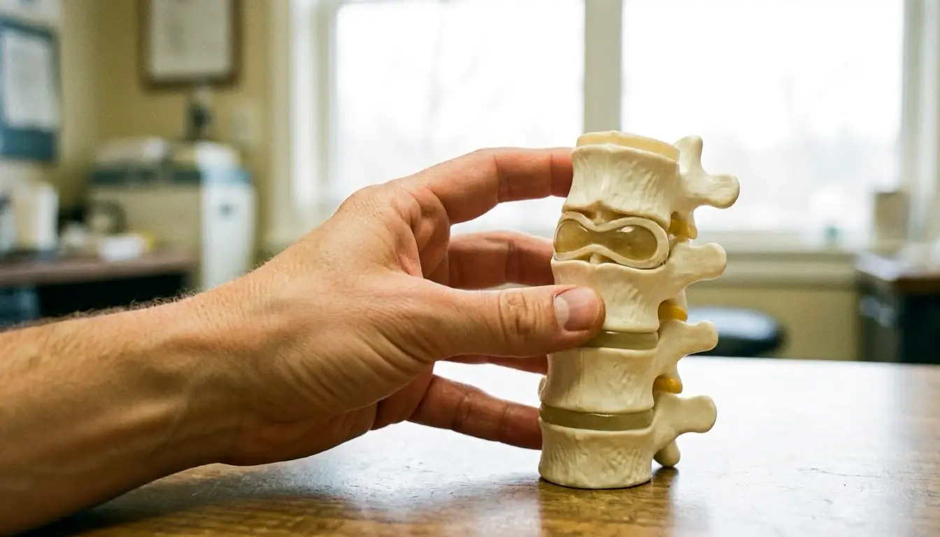 How Herniated Disc applies to Chiropractor services in Hermitage, United States—practical illustration