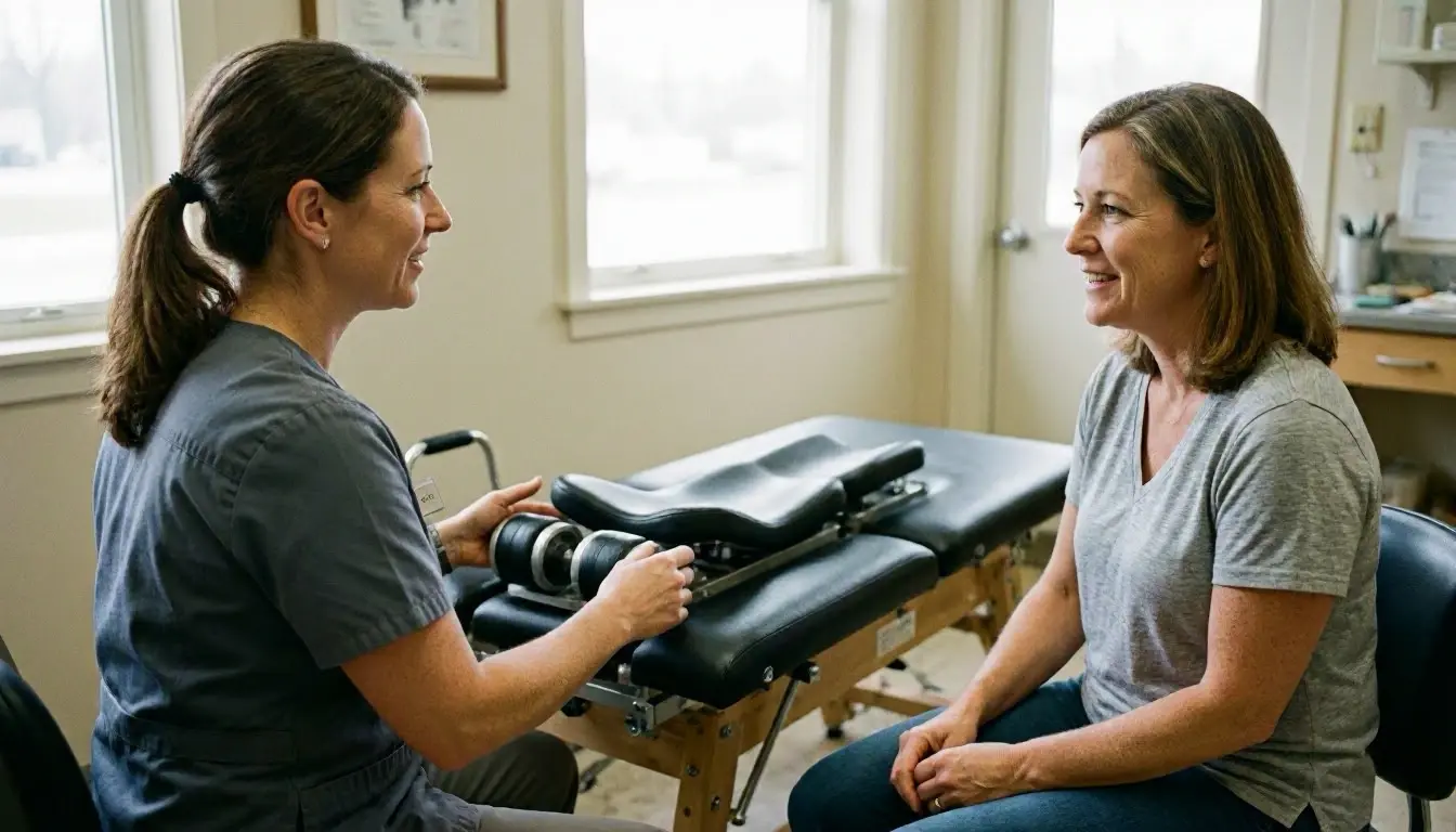 How Intersegmental Traction applies to Chiropractor services in Hermitage, United States—practical illustration