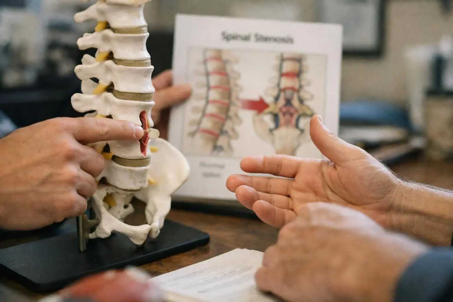 How Spinal stenosis applies to Chiropractor services in Hermitage, United States—practical illustration